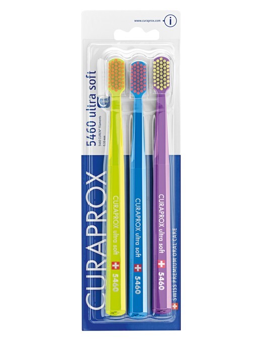 Curaprox Ultrasoft Toothbrush 5460 3 Pack