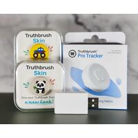 Truthbrush Brushing Buddies Bundle [Design: Monster Truck and Panda]