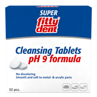 FittyDent Cleansing Tablets 32 pieces