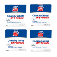 4 boxes FittyDent Cleansing Tablets 128 pieces