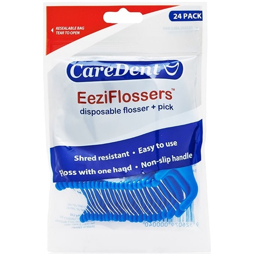 Caredent EeziFlossers 24 Pack Regular