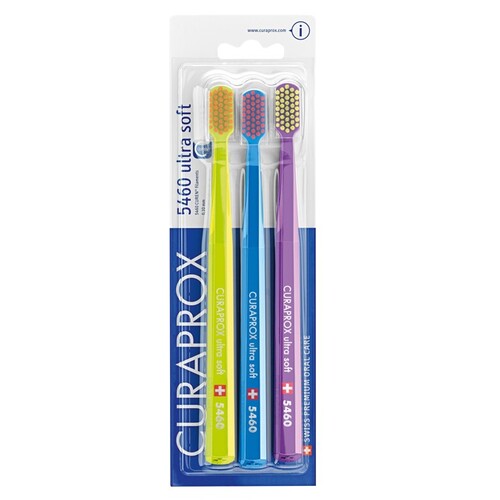 Curaprox Ultrasoft Toothbrush 5460 3 Pack