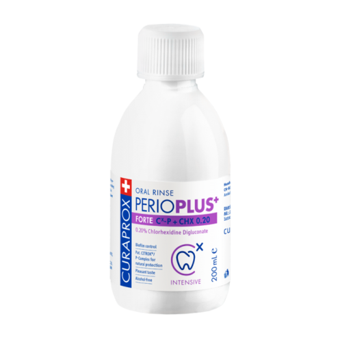 Curaprox PerioPlus+ Forte Oral Rinse 200mL