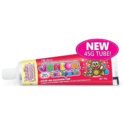 Piksters Junior Toothpaste 45g 