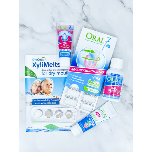 Dry mouth relief samples bundle