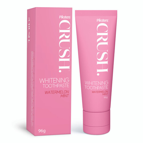 Piksters CRUSH Whitening Toothpaste 96g [Flavour: Watermelon Mint]